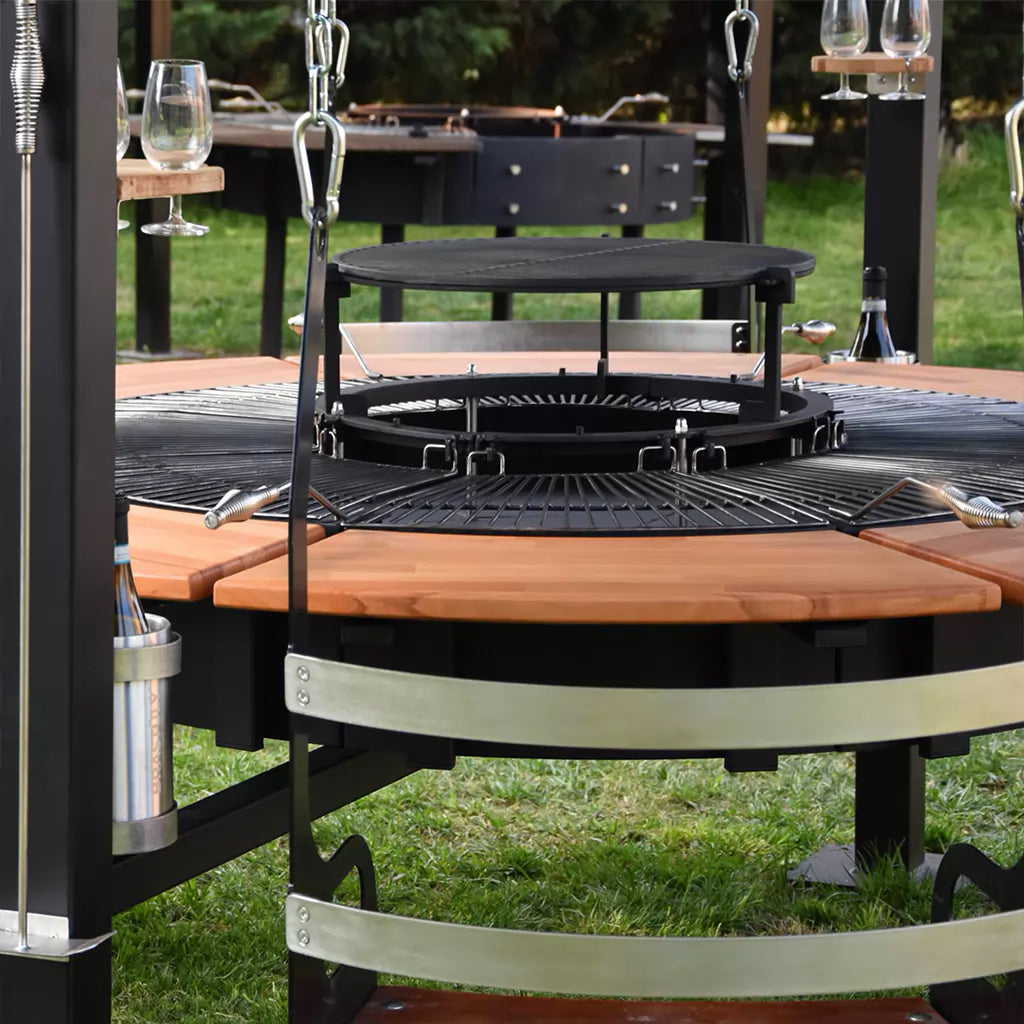 SWING - Gazebo ignifugo con griglia integrata